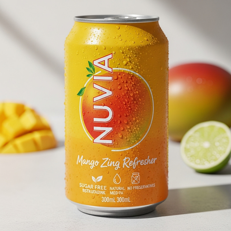 NUVIA Mango Zing Refresher - Sugar Free & Natural NUVIA Mango Zing Refresher - Sugar Free & Natural