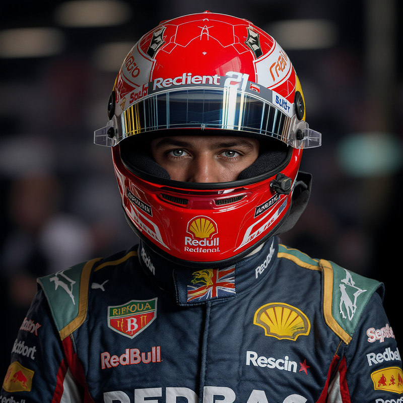 Ultra Realistic Formula 1 Race Driver Model