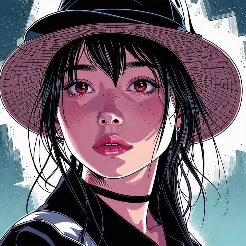 Japanese Anime-Inspired College Student | Moody Lighting, Intricate Manga Style Japanese Anime-Inspired College Student | Moody Lighting, Intricate Manga Style