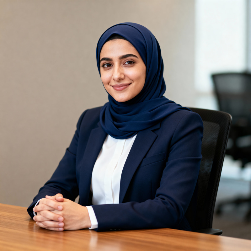 Professional Hijabi Woman Portraits