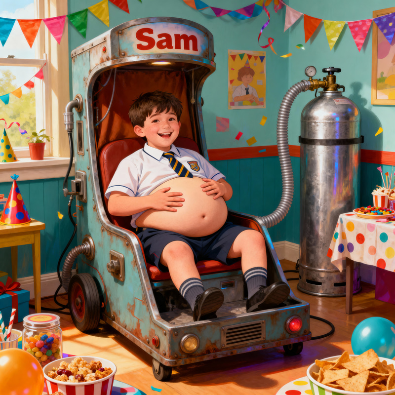 Sam's Joyful Tickle Machine Adventure Sam's Joyful Tickle Machine Adventure