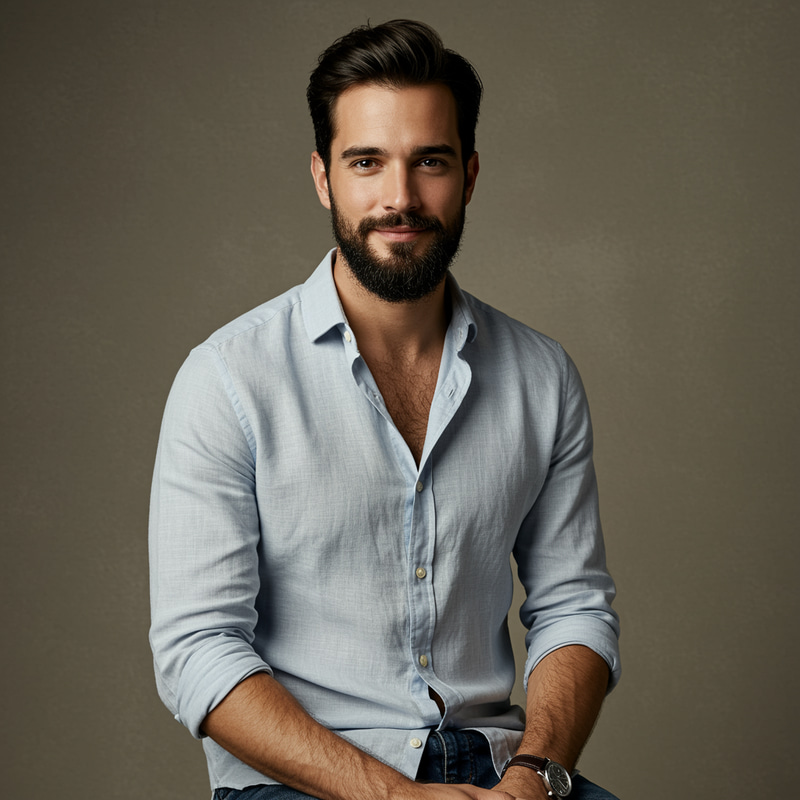 Stylish Italian Male in His 30s Stylish Italian Male in His 30s