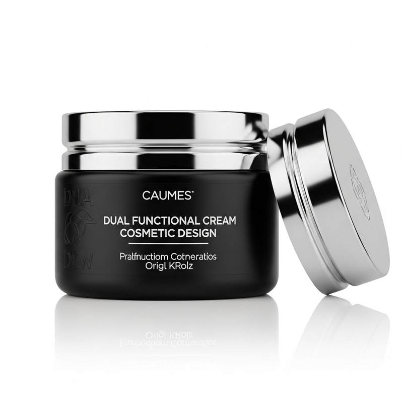 Dual-Function Cream Cosmetic Packaging Design Dual-Function Cream Cosmetic Packaging Design