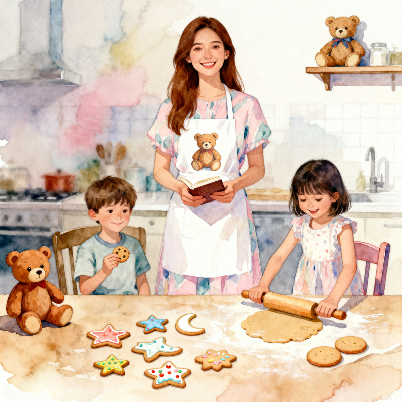 Cozy Kitchen Moments: Joyful Family Baking Cozy Kitchen Moments: Joyful Family Baking