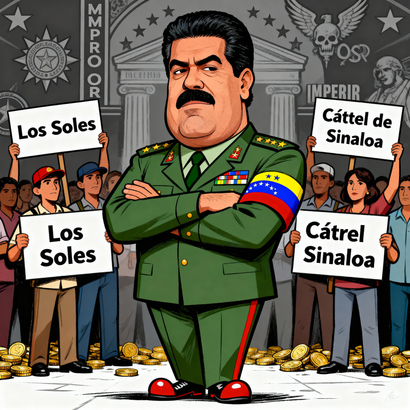 Political Caricature of Nicolás Maduro: Satirical Art Political Caricature of Nicolás Maduro: Satirical Art