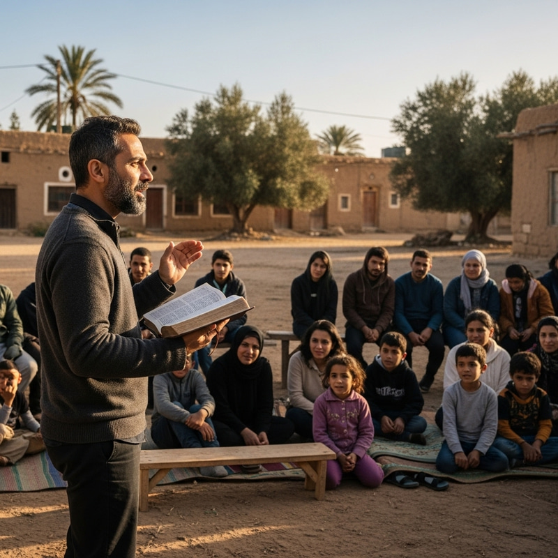 Christian Speaker in Middle East - Community Outreach Christian Speaker in Middle East - Community Outreach