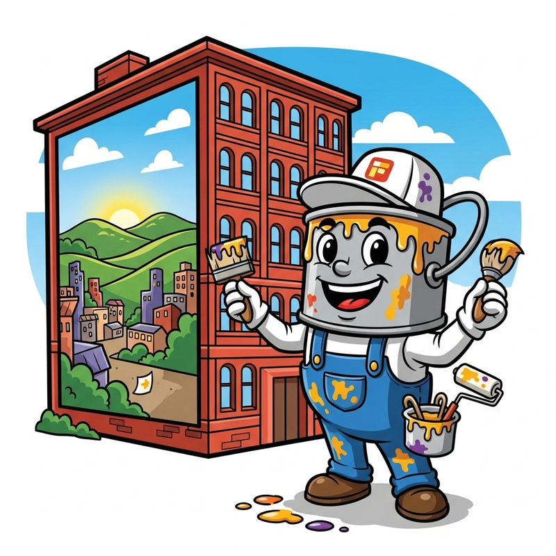Building Painter Mascot for Your Projects Building Painter Mascot for Your Projects