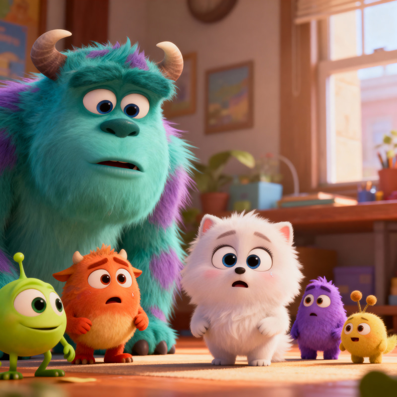 Stunning Pixar-Style 3D Animation Stunning Pixar-Style 3D Animation