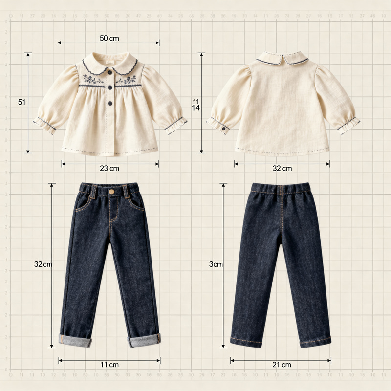 Doll Outfit Pattern: Pants & Blouse Set Doll Outfit Pattern: Pants & Blouse Set