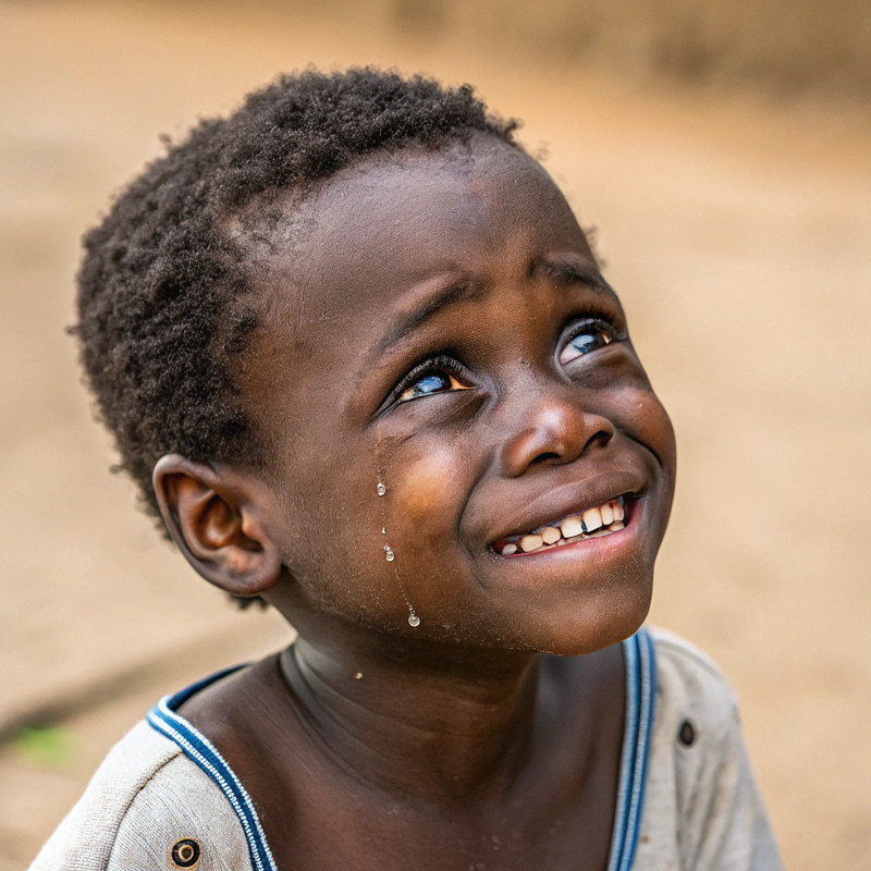 Joyful Tears of an African Child Joyful Tears of an African Child