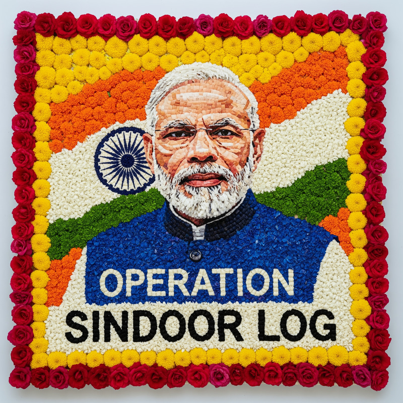 Flower Mosaic for Guinness World Record Prototype Flower Mosaic for Guinness World Record Prototype