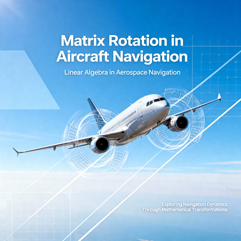 Matrix Rotation in Aircraft Navigation Poster Matrix Rotation in Aircraft Navigation Poster