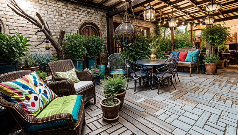 Eclectic Outdoor Patio Design Ideas Eclectic Outdoor Patio Design Ideas
