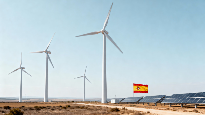 Spain's Energy Transition: Wind & Solar Power Boost