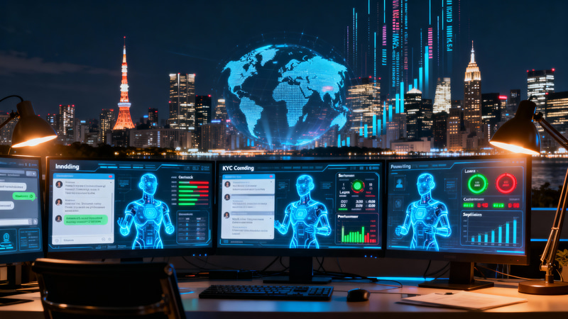 AI-Powered Bank Command Center: Night Operations AI-Powered Bank Command Center: Night Operations