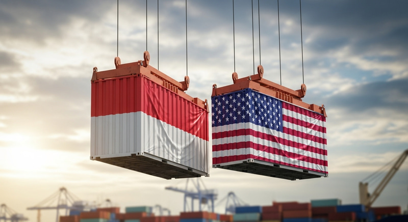 USA & Indonesia Flagged Supply Chain Containers