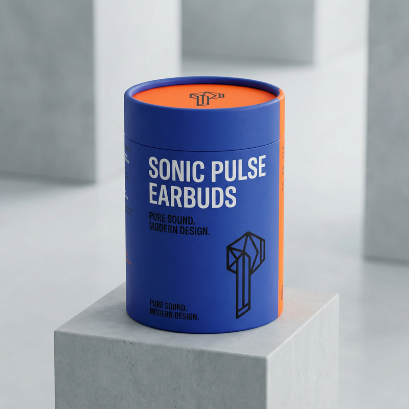 Modern Product Packaging Design with Bold Colors Modern Product Packaging Design with Bold Colors