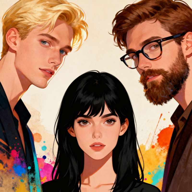 Diverse Models in Dynamic Illustration Art