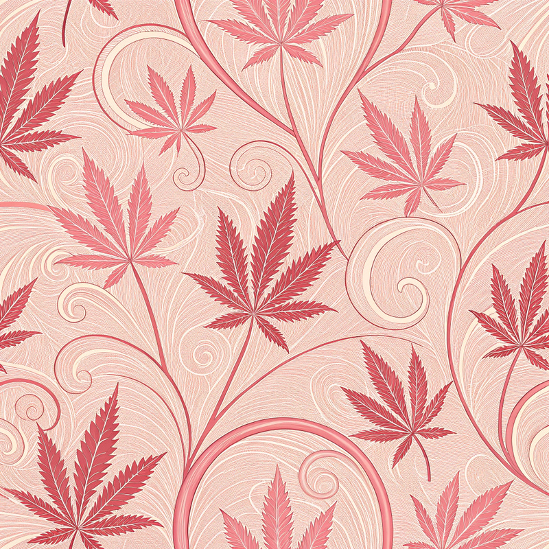 Cannabis Pink Loop Texture - Vibrant Design Elements Cannabis Pink Loop Texture - Vibrant Design Elements
