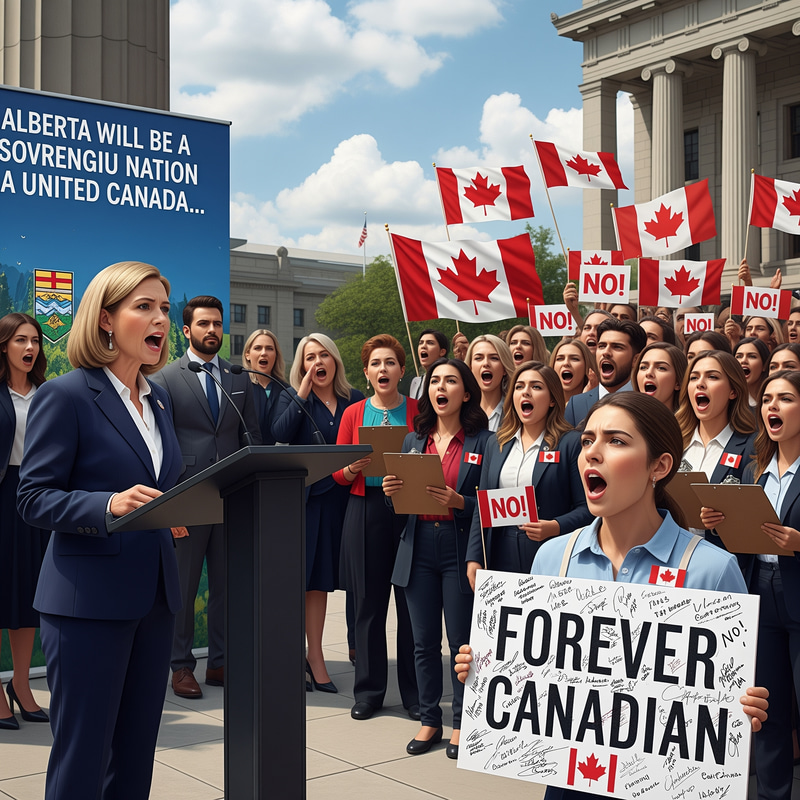 Alberta's Sovereignty Debate: Smith vs. Canadian Unity Alberta's Sovereignty Debate: Smith vs. Canadian Unity