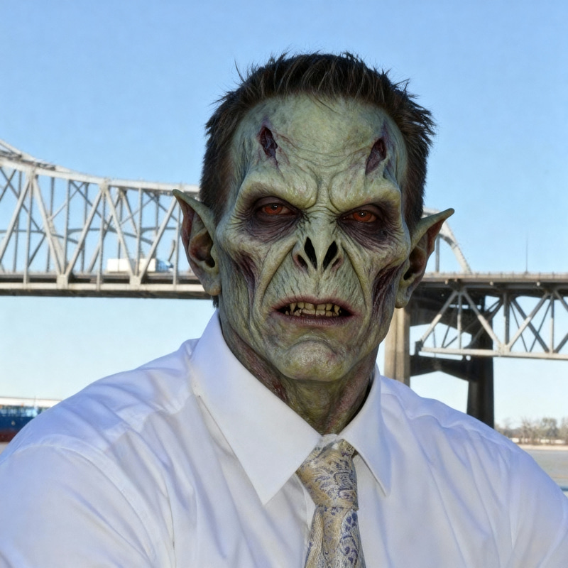 Jeepers Creepers Truck Driver Face Image Jeepers Creepers Truck Driver Face Image