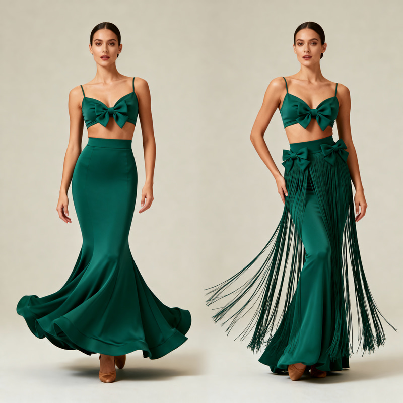 Elegant Fitted Waist Dress with Flowing Tassels