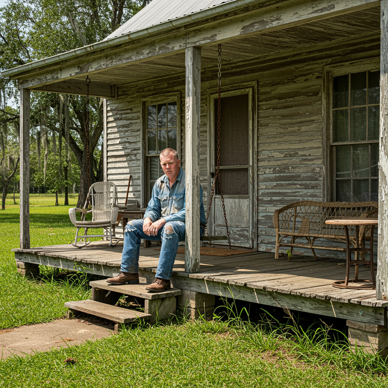 Creole Man in Boondocks Art Style Creole Man in Boondocks Art Style