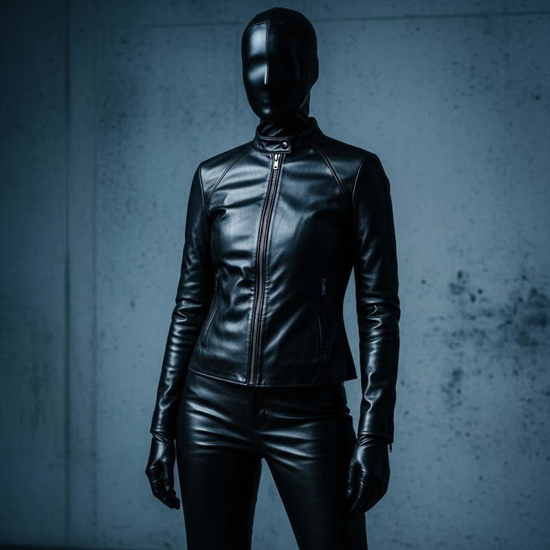 Stylish Full Leather Outfit Photo Inspiration Stylish Full Leather Outfit Photo Inspiration