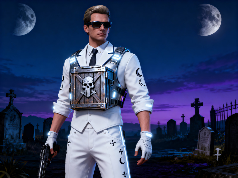 Unique PUBG Kingsman Outfit Design