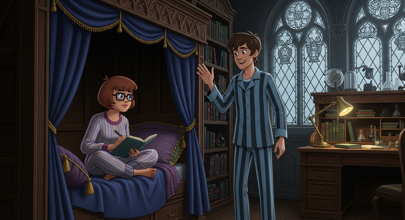 Velma Dinkley Writing in Her Secret Diary Velma Dinkley Writing in Her Secret Diary