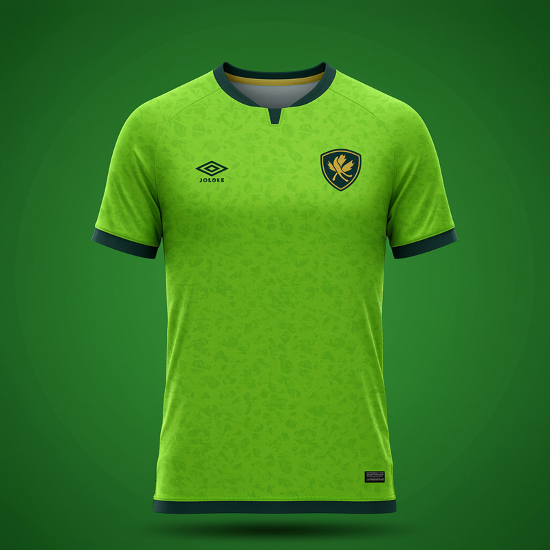 Stylish Green Futsal Jersey Designs