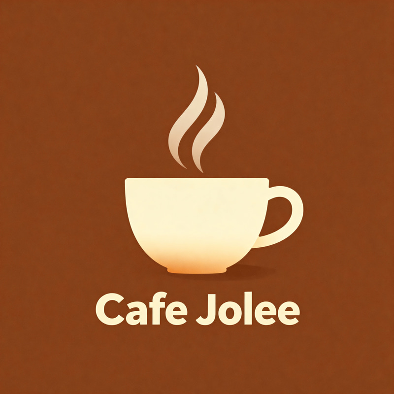 Cafe Jolee Logo Design - Coffee Shop Branding