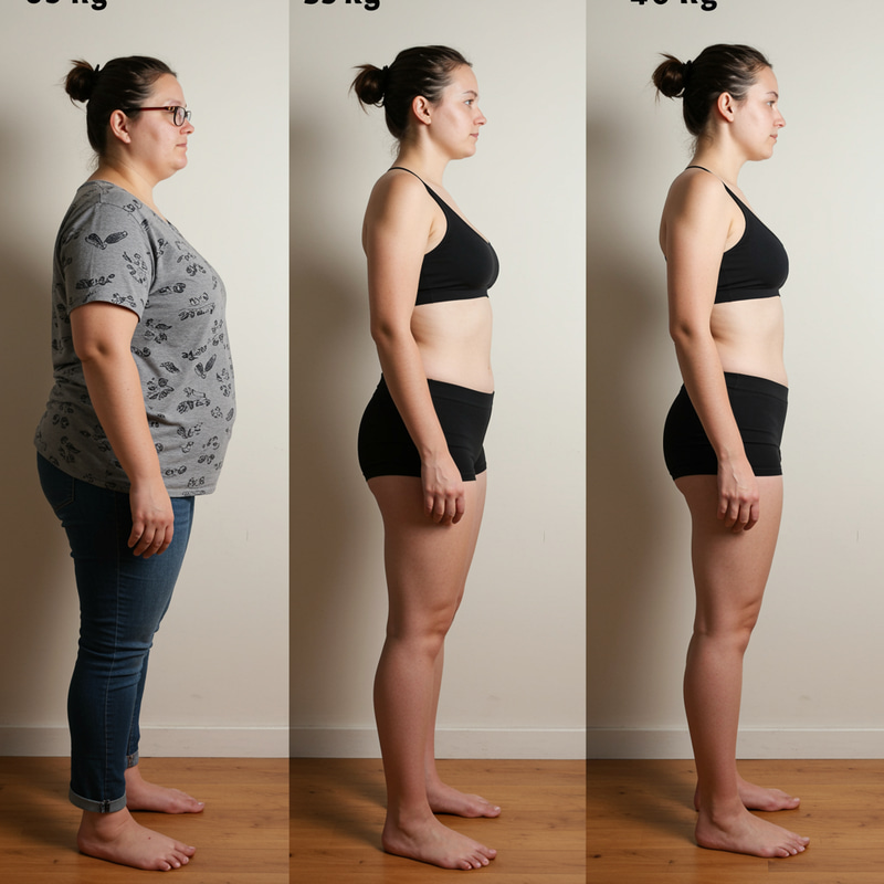 Weight Loss Journey: 63kg to 46kg Transformation