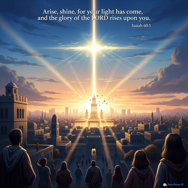 Isaiah 60:1 - Rise and Shine Isaiah 60:1 - Rise and Shine
