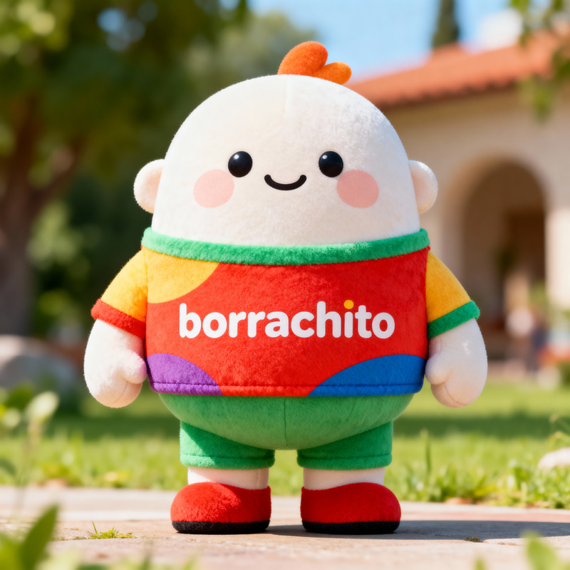 Borrachito Mascot Clothing Design