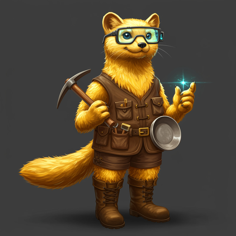 Friendly Golden Sable: A High-Tech Prospector Friendly Golden Sable: A High-Tech Prospector