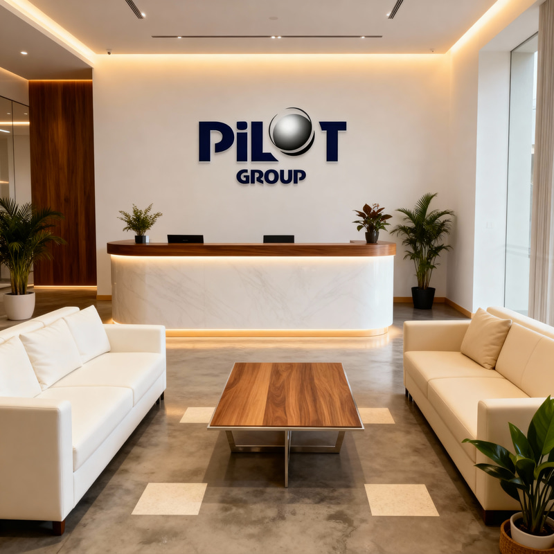 Modern Luxury Company Reception Design Modern Luxury Company Reception Design