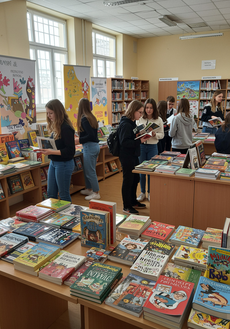 School Library Book Exhibition