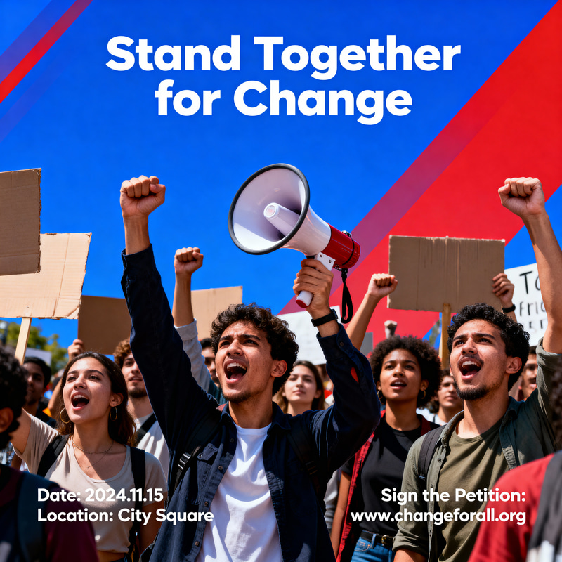 Petition and Rally Poster Design Ideas Petition and Rally Poster Design Ideas