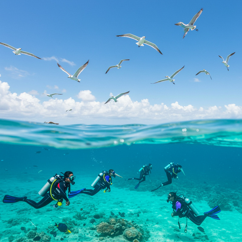 Birds and Scuba Diving Adventures Birds and Scuba Diving Adventures