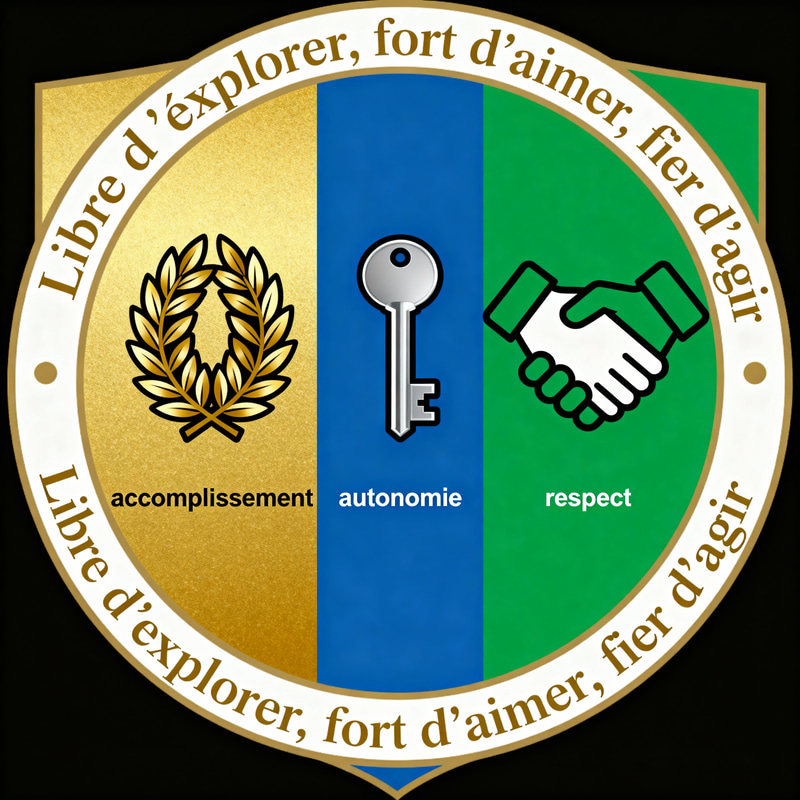 Custom Shield Design for Skills Representation