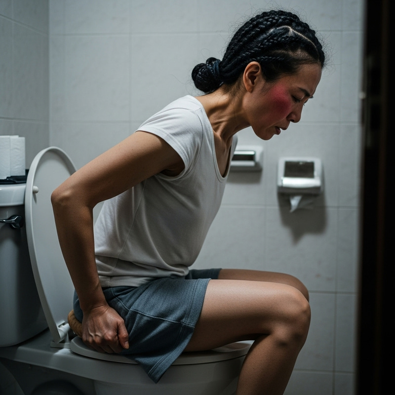 Woman Pooping - Nature's Call Woman Pooping - Nature's Call