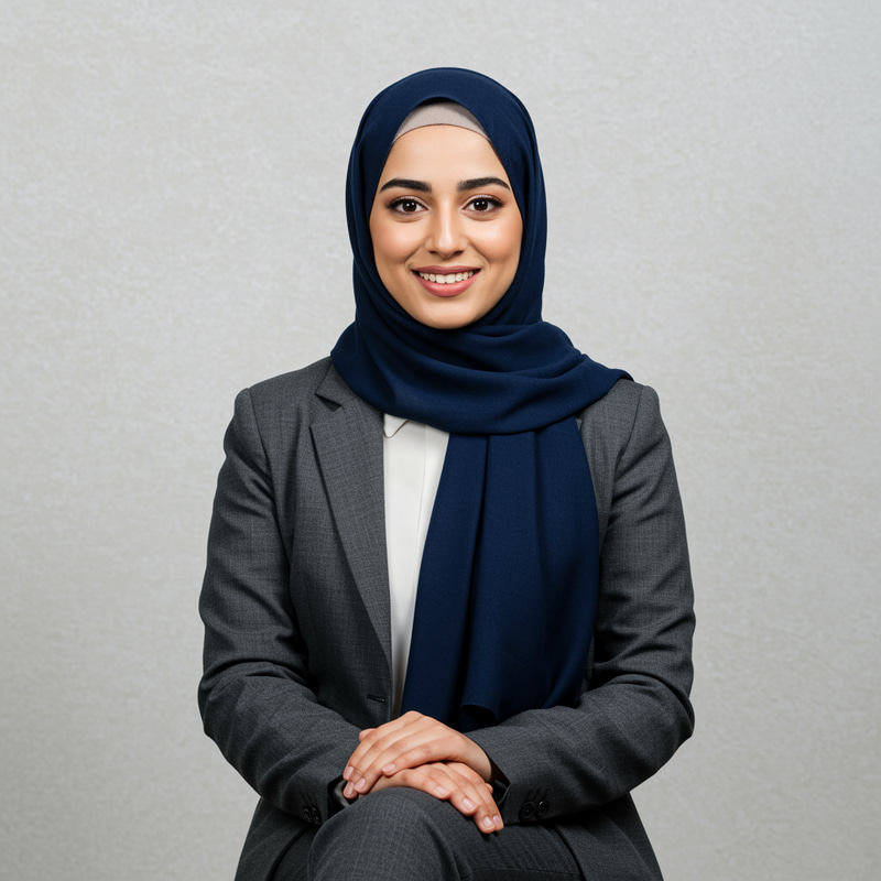 Professional Portrait of a Woman in Hijab Professional Portrait of a Woman in Hijab