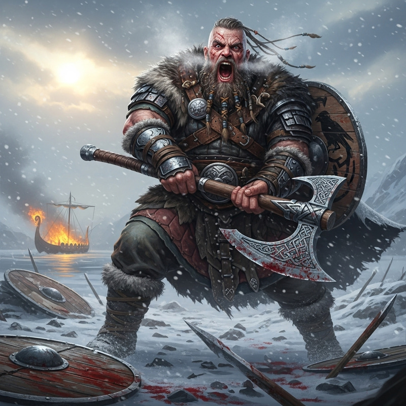 Berserker Viking: Legends of Fury and Valor