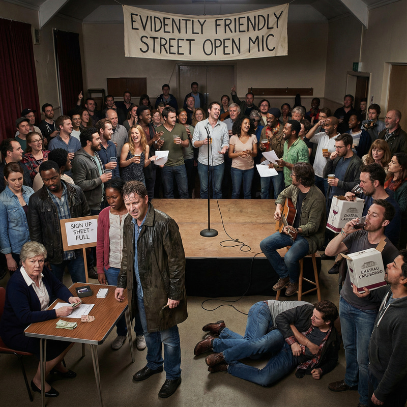 Evidently Friendly Street: A Poetic Gathering Evidently Friendly Street: A Poetic Gathering