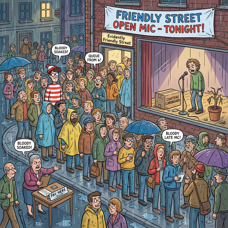 Find Wally in Evidently Friendly Street Find Wally in Evidently Friendly Street