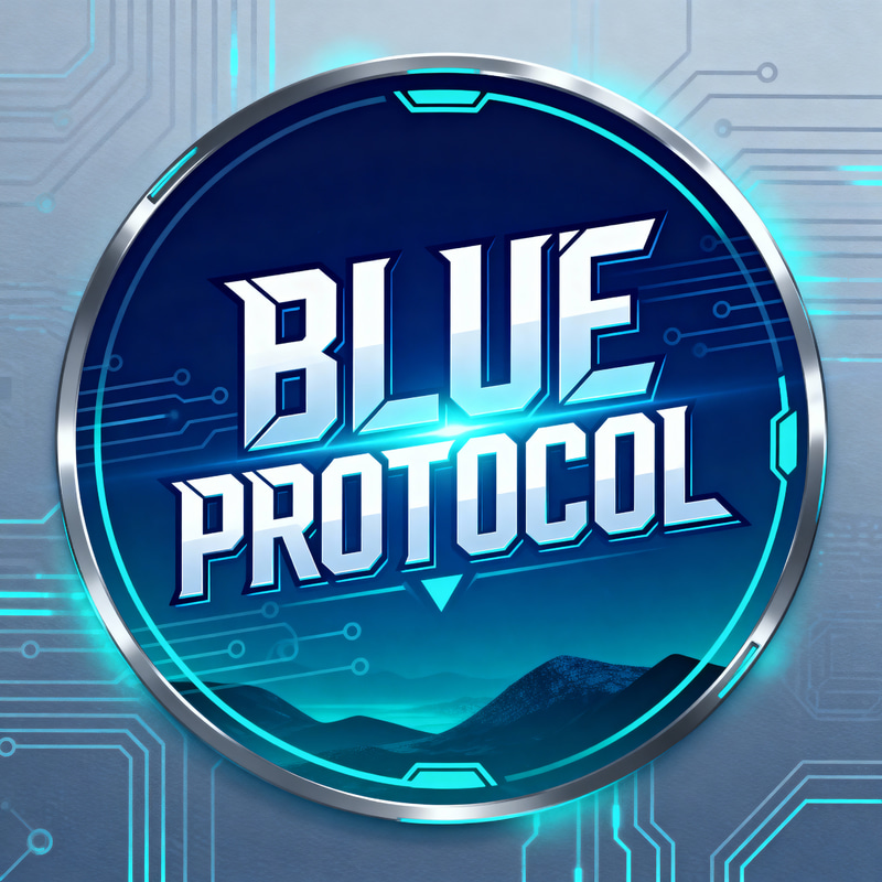 BLUE PROTOCOL Icon Design for WhatsApp Group BLUE PROTOCOL Icon Design for WhatsApp Group