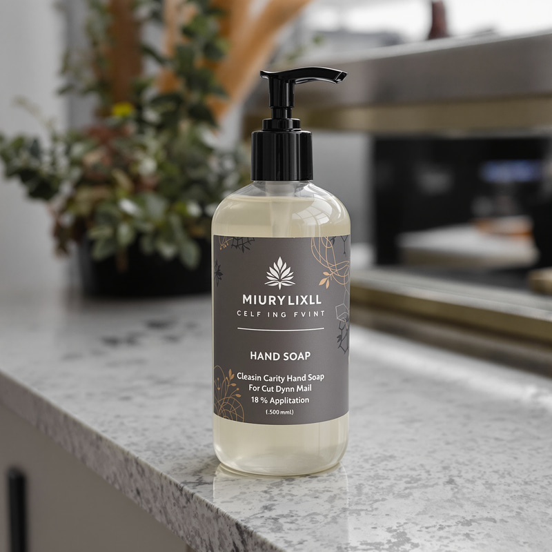Logo Hand Soap - Quality & Style Logo Hand Soap - Quality & Style
