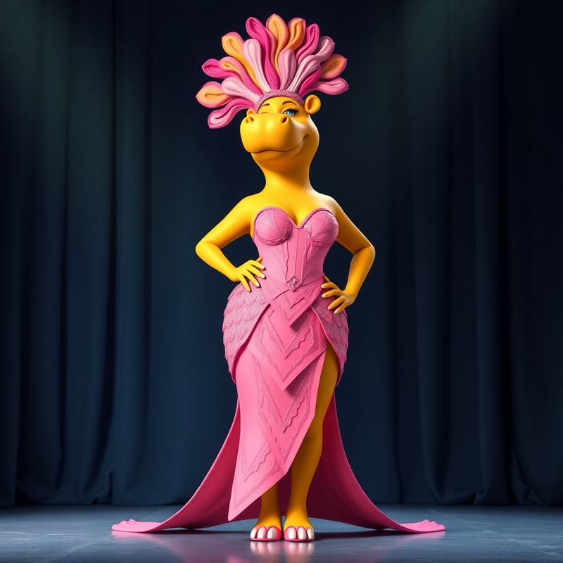 Elegant Mermaid Dress by Tasha from Backyardigans Elegant Mermaid Dress by Tasha from Backyardigans