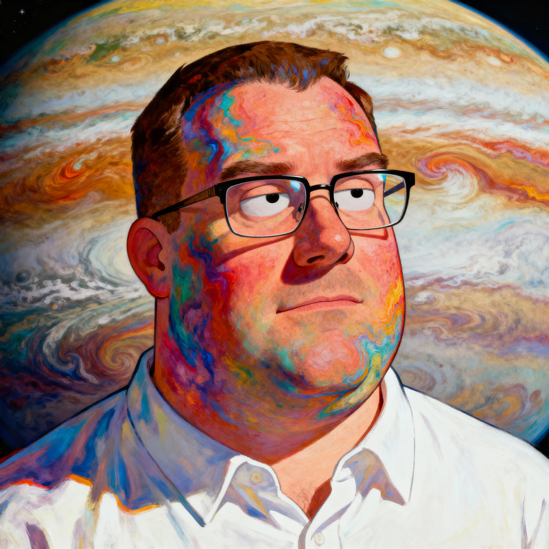 Peter Griffin Meets Jupiter: A Cosmic Blend Peter Griffin Meets Jupiter: A Cosmic Blend
